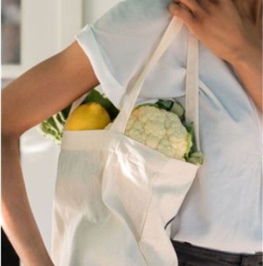 6 Detox Steps to Better Health women shopping with vegetables in bag