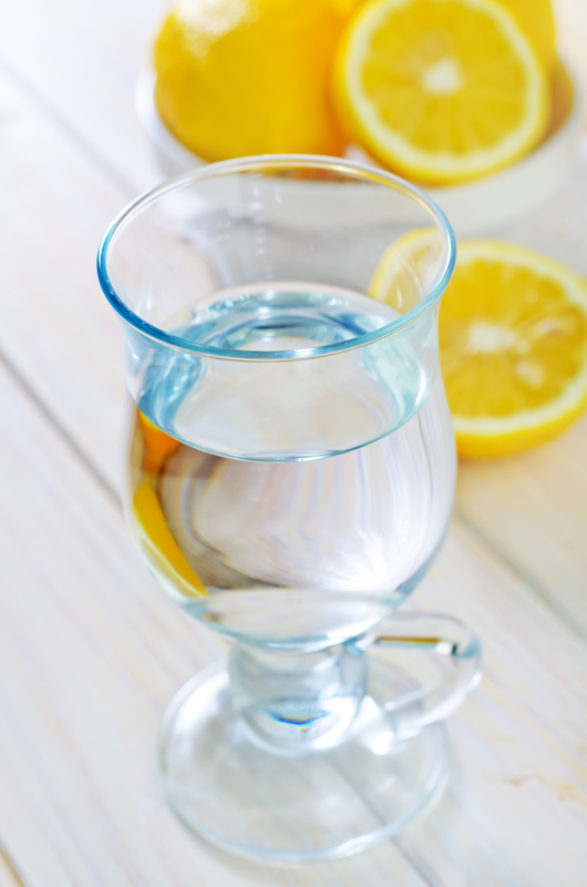 water with lemon Blood Sugar Superfoods