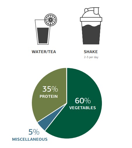 Diabetes Diet plate proportion 