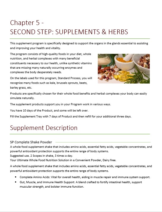 Diabetes Course and supplement 